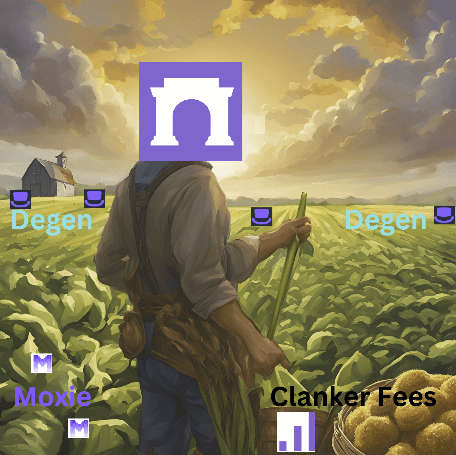 The Farcaster Farmer token image