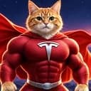 Super Tesla Cat token image